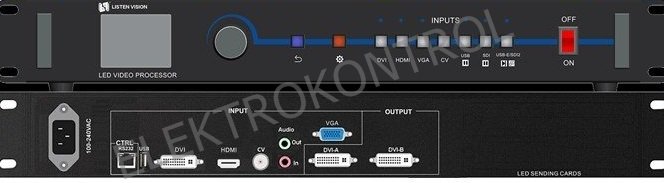 Listen Vision VP1000X video İşlemci