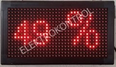 DT2137R10  Saat, Derece, Nem, Yazı Paneli