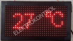 DT2137R10  Saat, Derece, Nem, Yazı Paneli