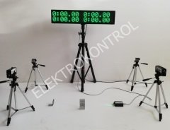 Dörtlü Sıralı Çıkış Kronometre Sistemi