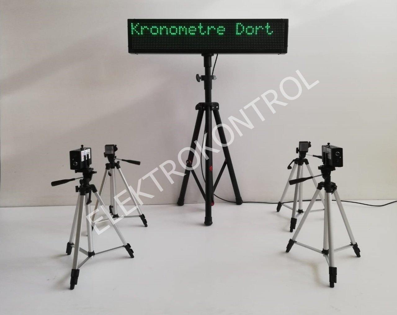 Dörtlü Sıralı Çıkış Kronometre Sistemi