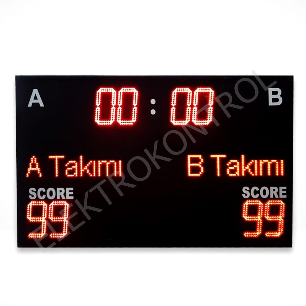 170CM X 100CM TAKIM İSİMLİ FUTBOL/HALISAHA SKORBORDU