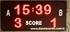 3 x 3  Basketbol Skorbordu 1
