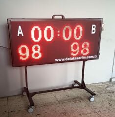 3 x 3  Basketbol Skorbordu 1