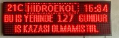 Kazasız İş Günü Gösterim Panosu
